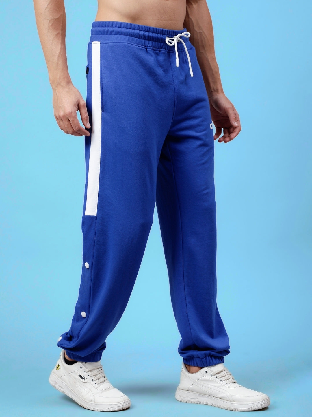 HIGH POINT CONTRAST JOGGERS (R BLUE-WHITE)
