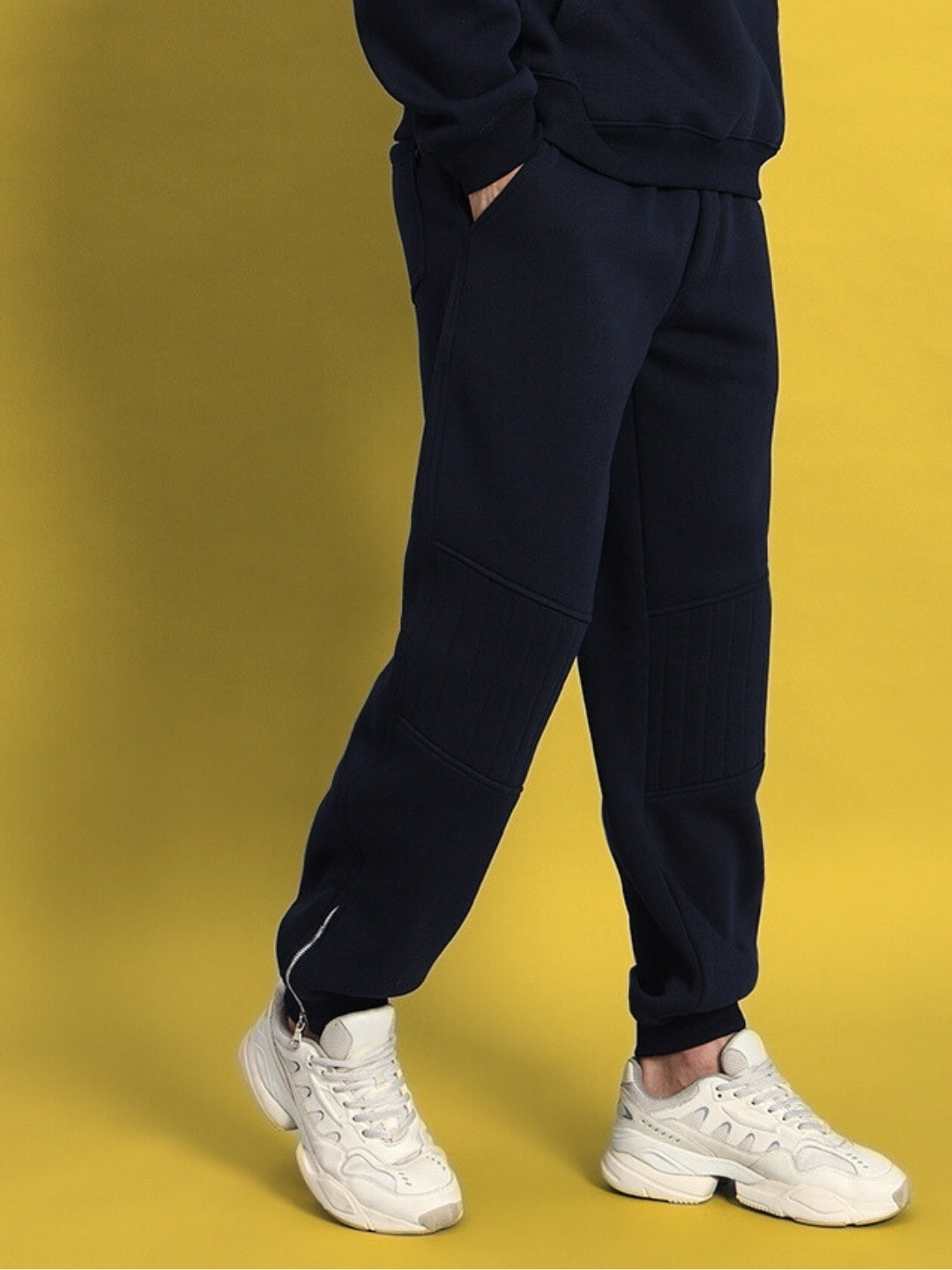 FIGHT NIGHT FLEECE JOGGER (NAVY BLUE)