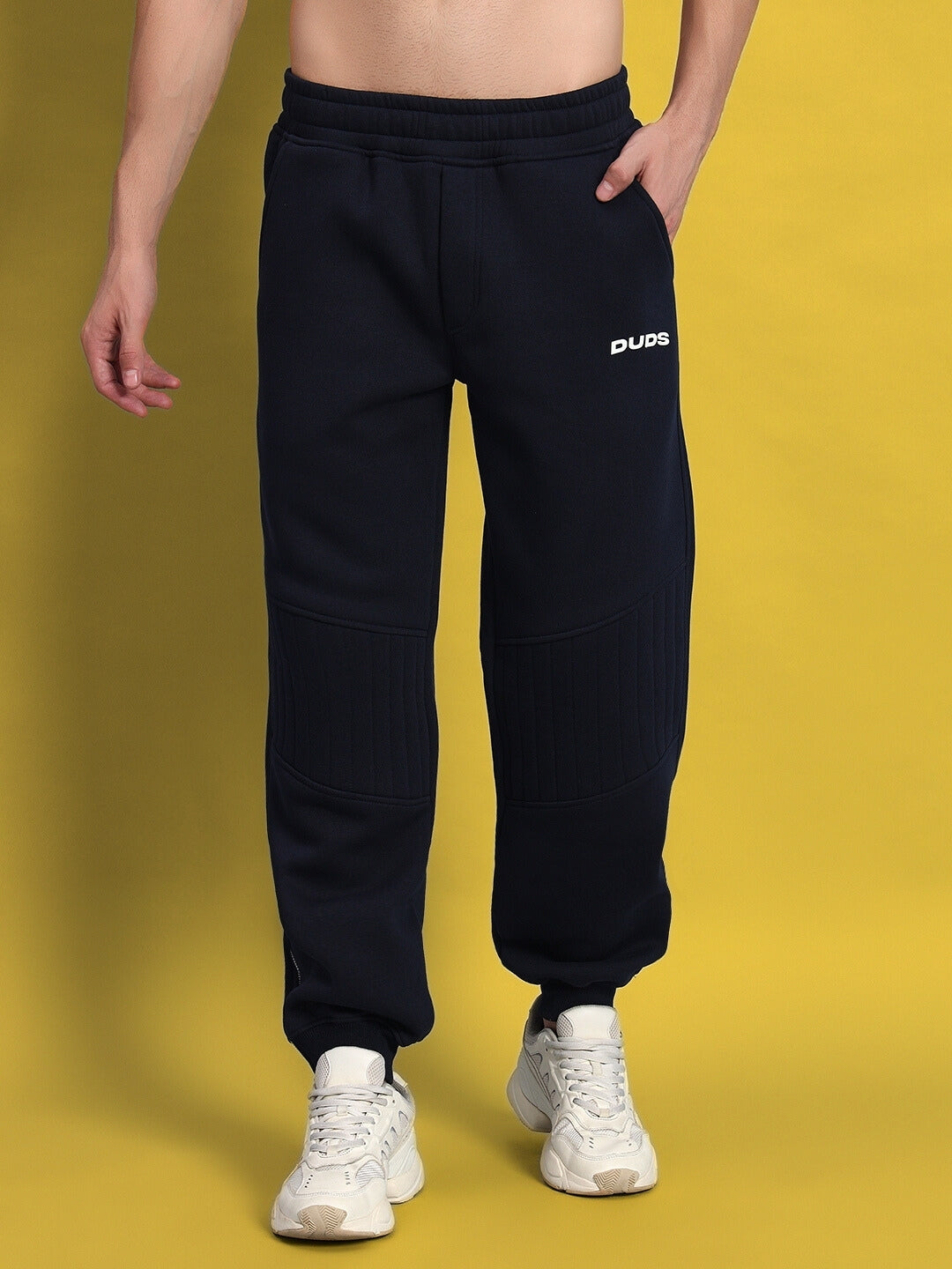 FIGHT NIGHT FLEECE JOGGER (NAVY BLUE)