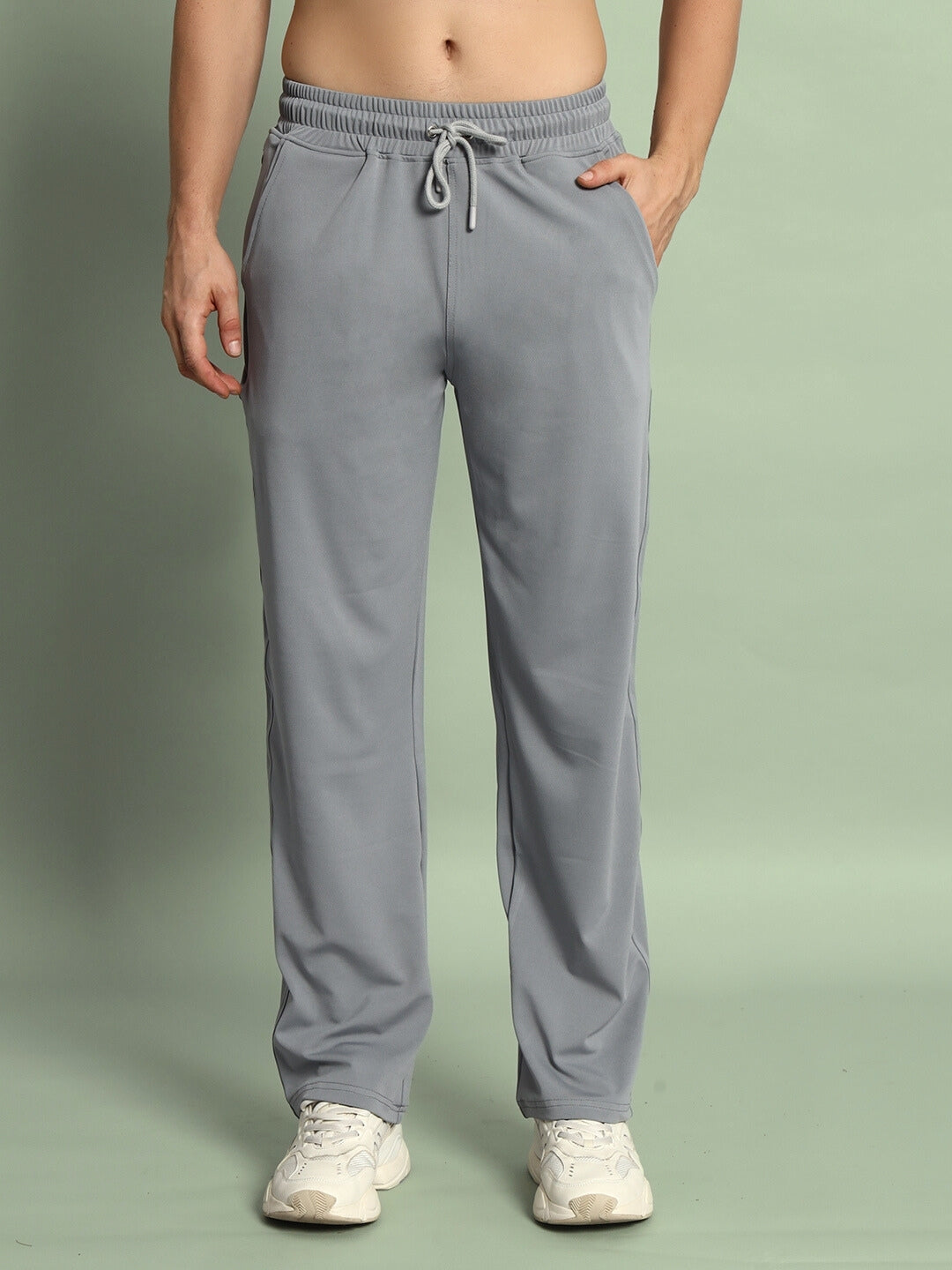 SPRINGY RELAXED PANT JOGGER (GREY)