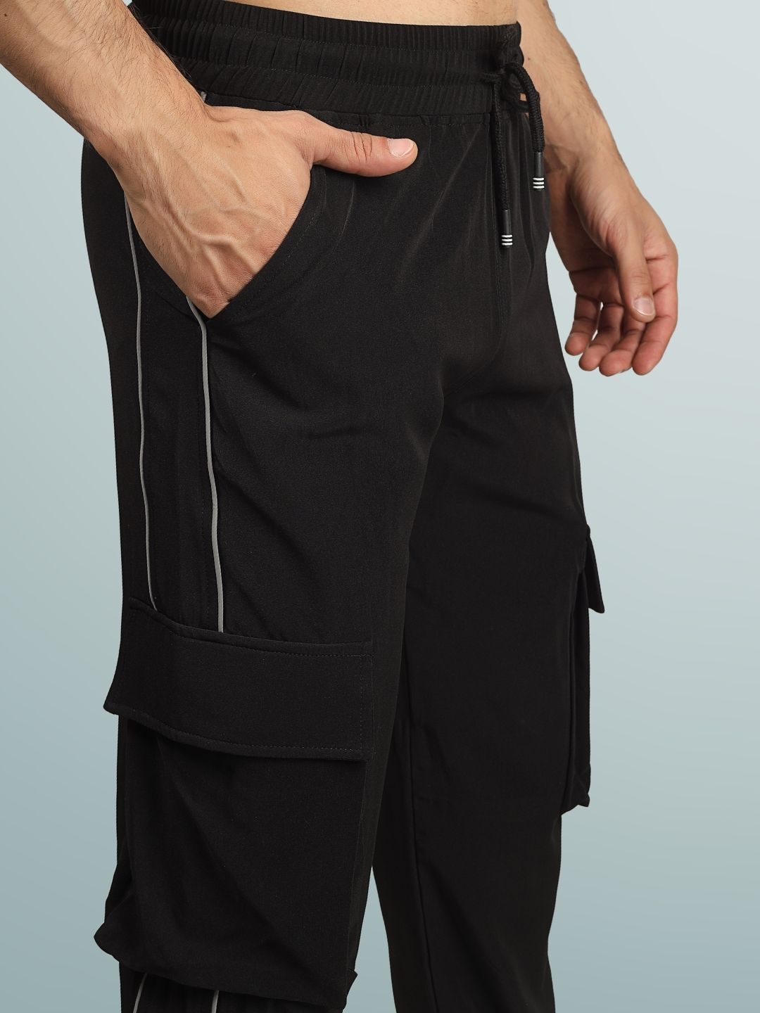 Reflector Cargo Pants 2.0 (Black) - Wearduds