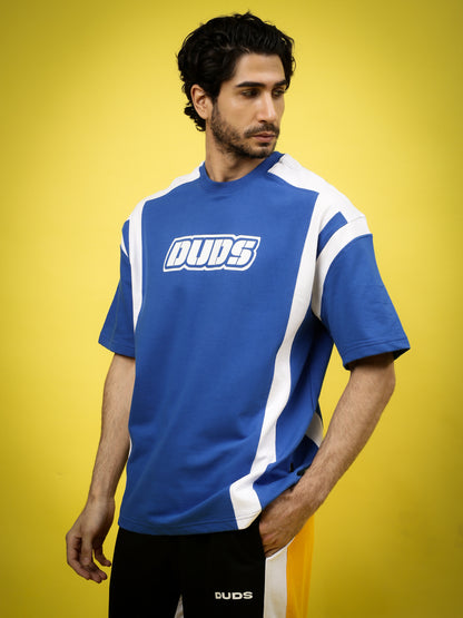 Ninja Storm Over-Sized T-Shirt (Royal Blue)