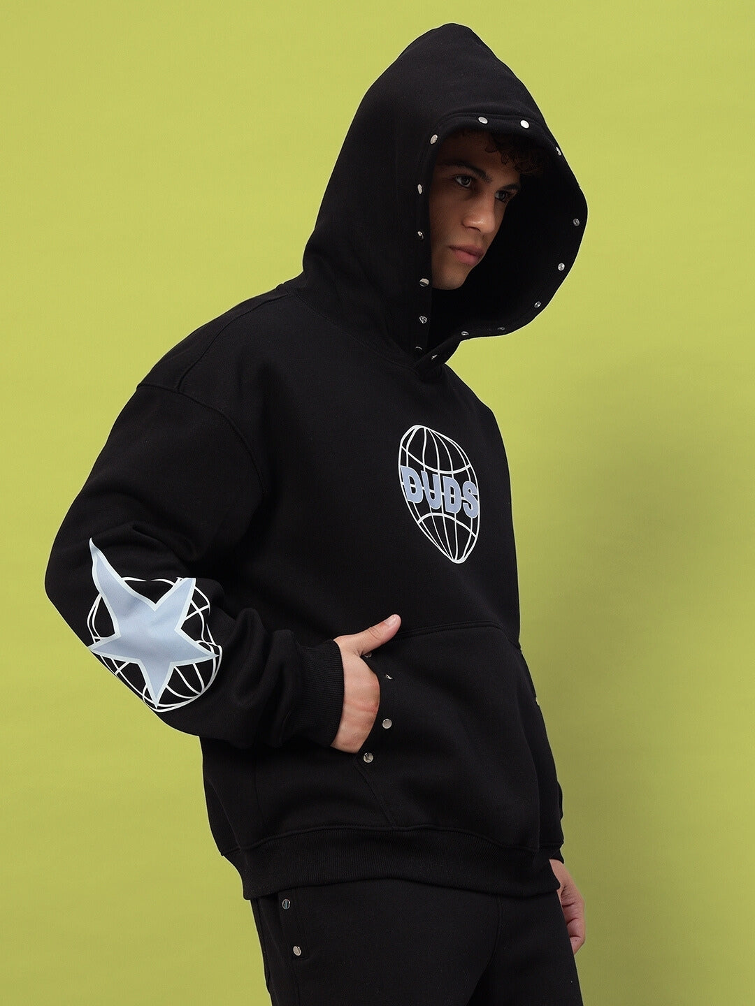 Global Fleece Hoodie (Black)