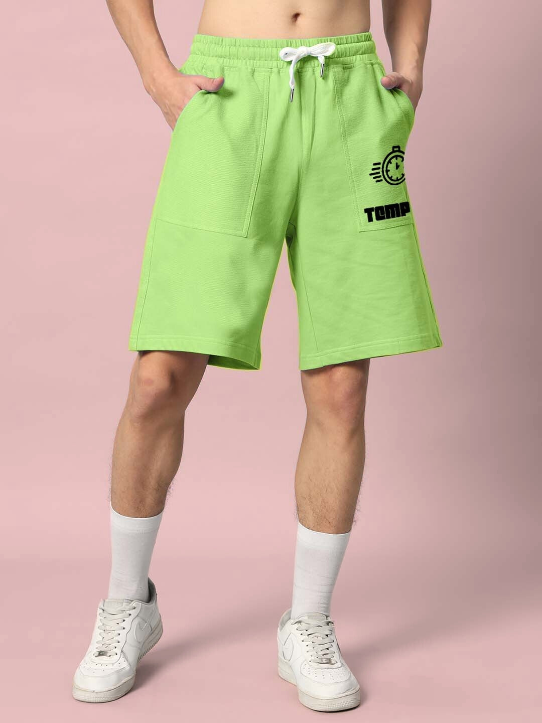 Temporary Co-Ord Set with Print (Neon Green)