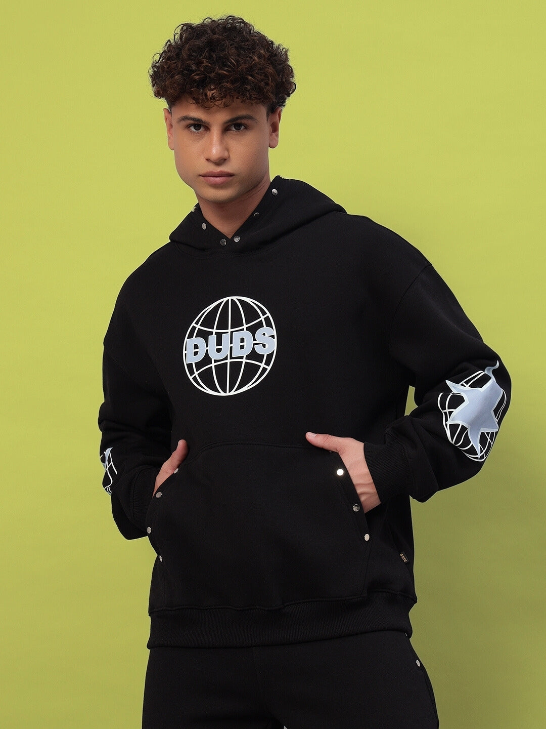 Global Fleece Hoodie (Black)