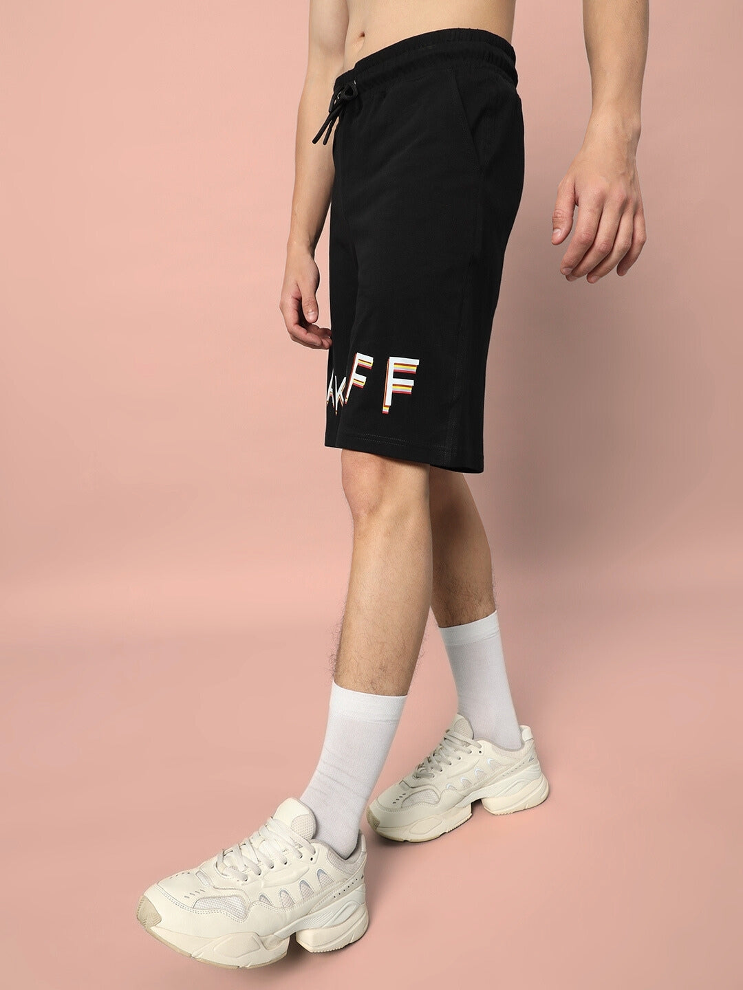 Take Off Regular Fit Shorts (Black)