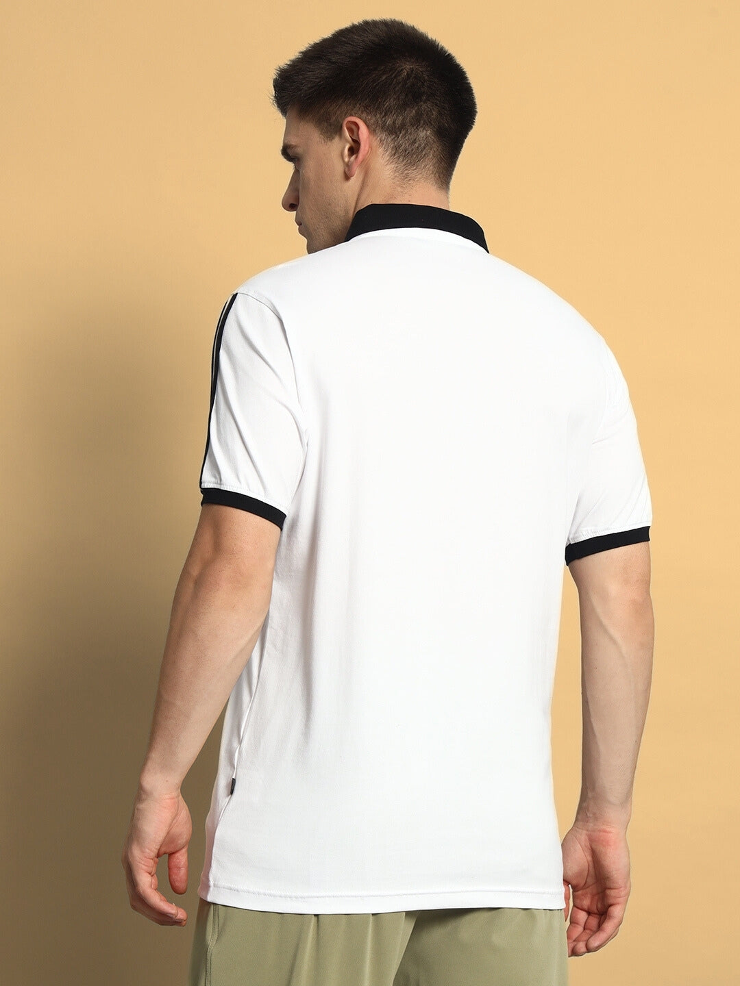 STAUNCH POLO REGULAR FIT T-SHIRT (WHITE)