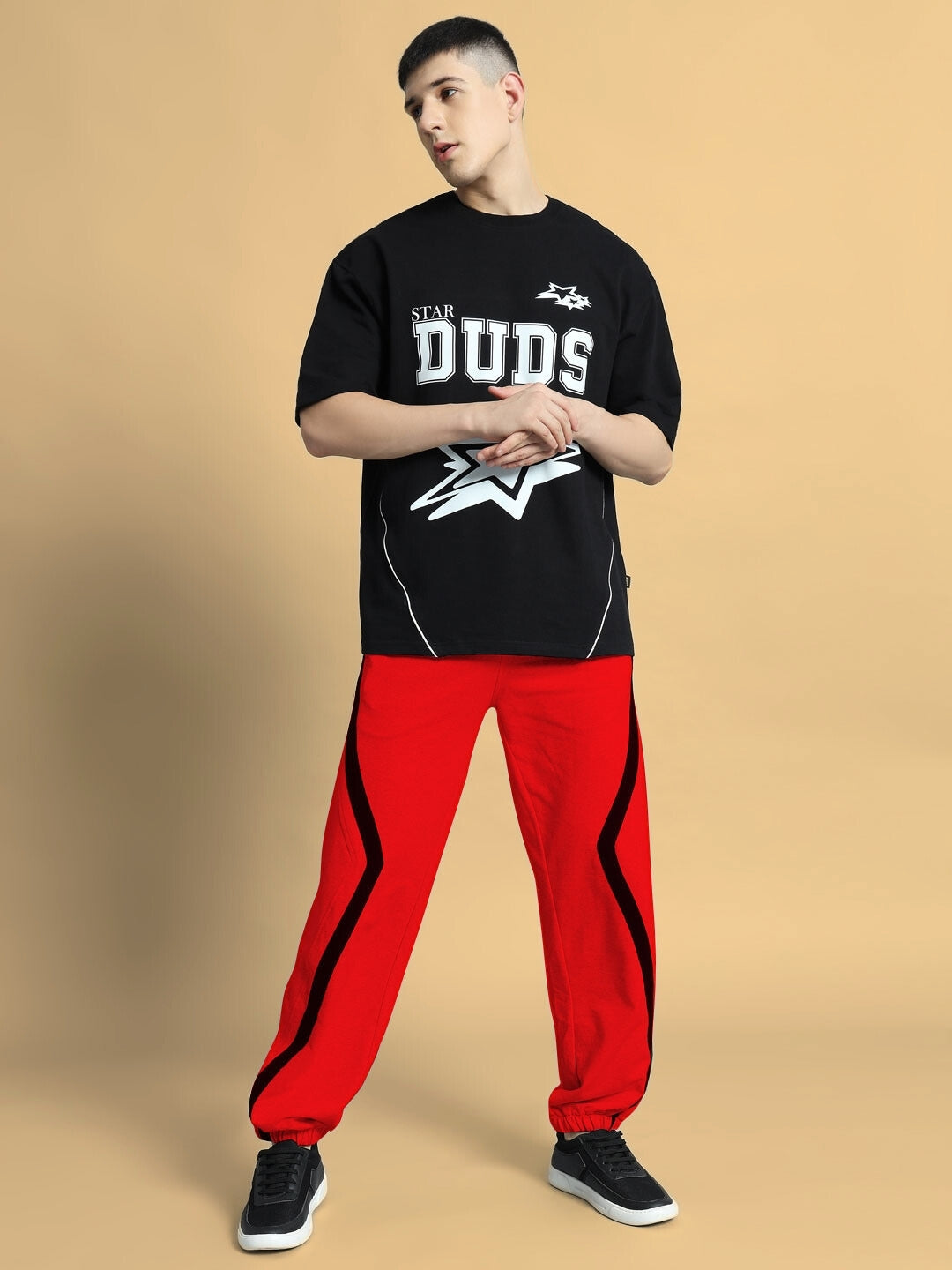 DUDS FRAME JOGGERS (RED)