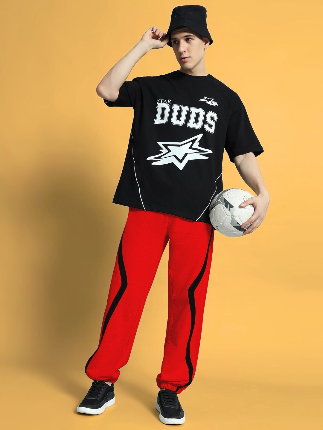 DUDS FRAME JOGGERS (RED)