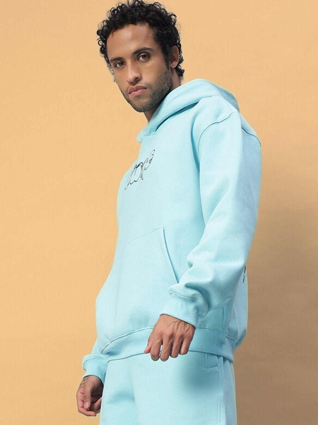 Demon Fleece Hoodie (Sky Blue)