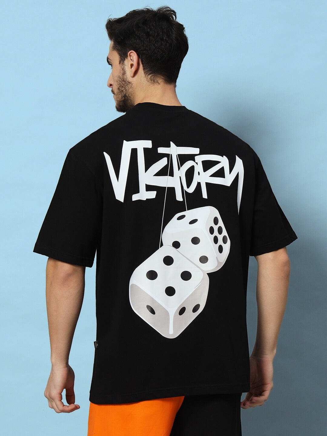 Victory Over-Sized T-Shirt (Black)