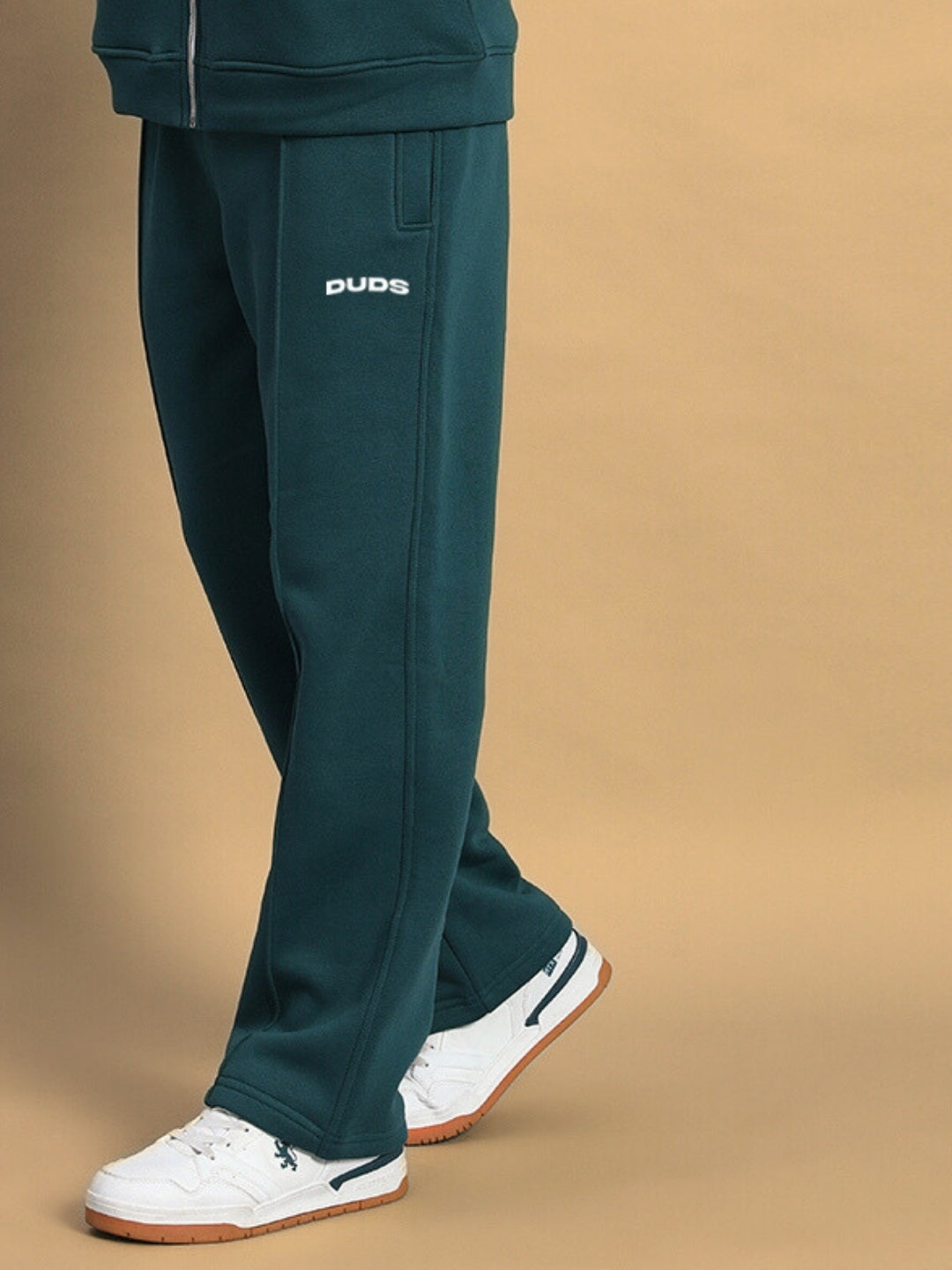 SHAGGY FLEECE JOGGER (TEAL GREEN)