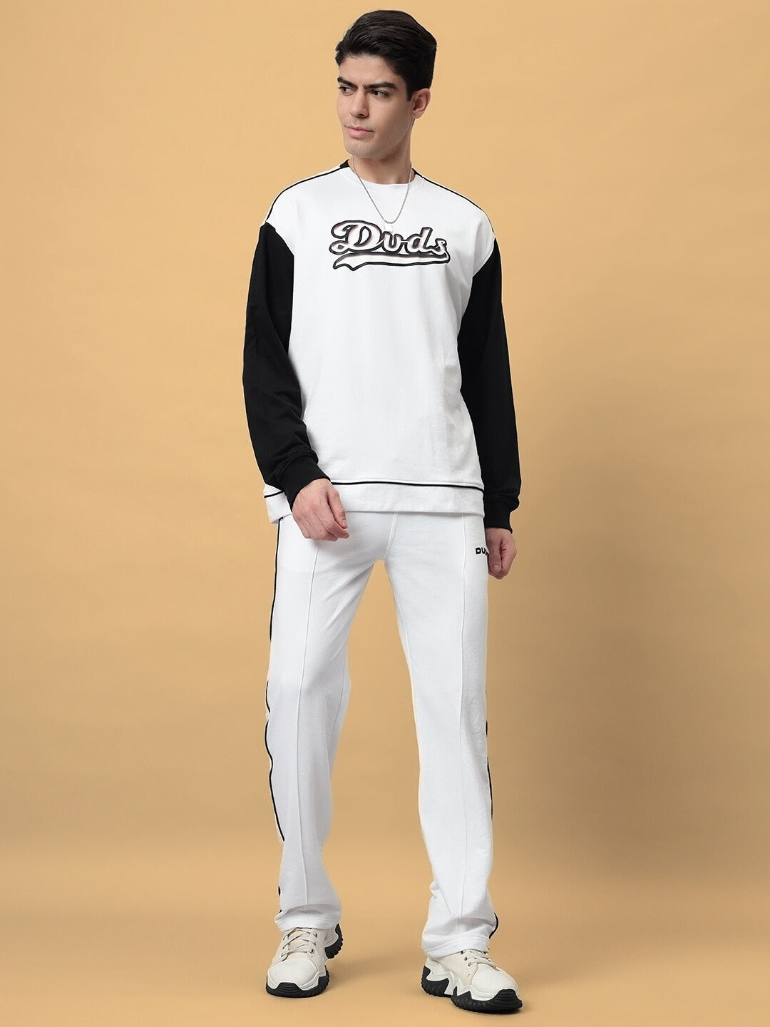 Hunk Oversized Sweatshirt (White)