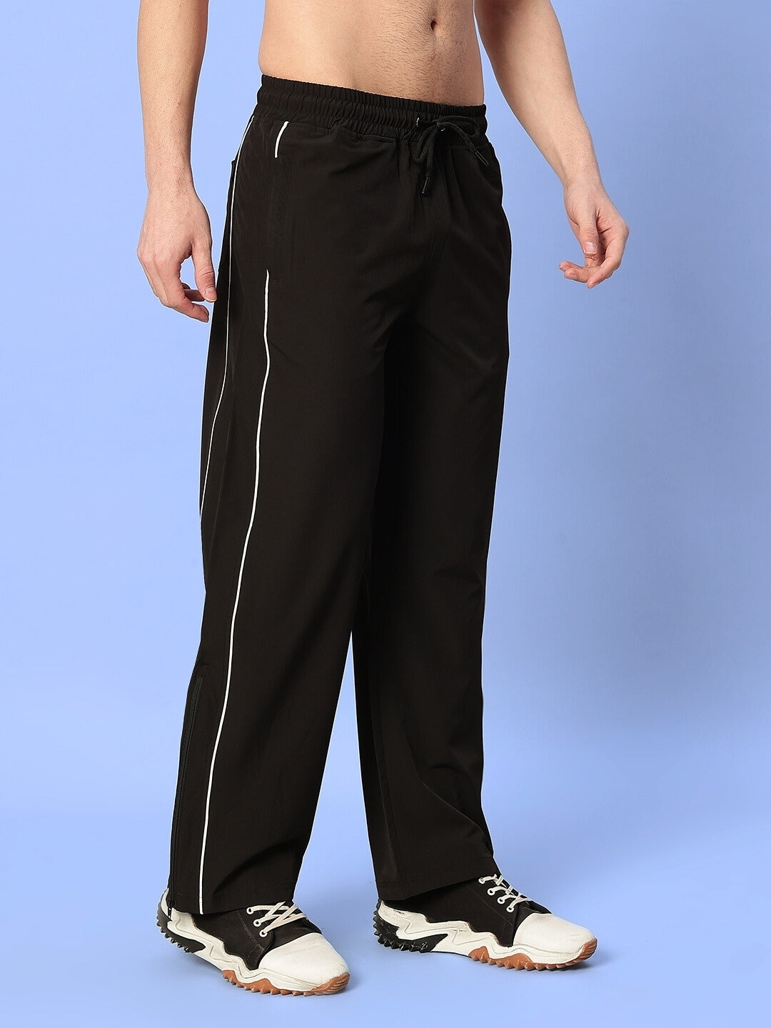 RELIGHT RELAXED-FIT JOGGERS (BLACK)