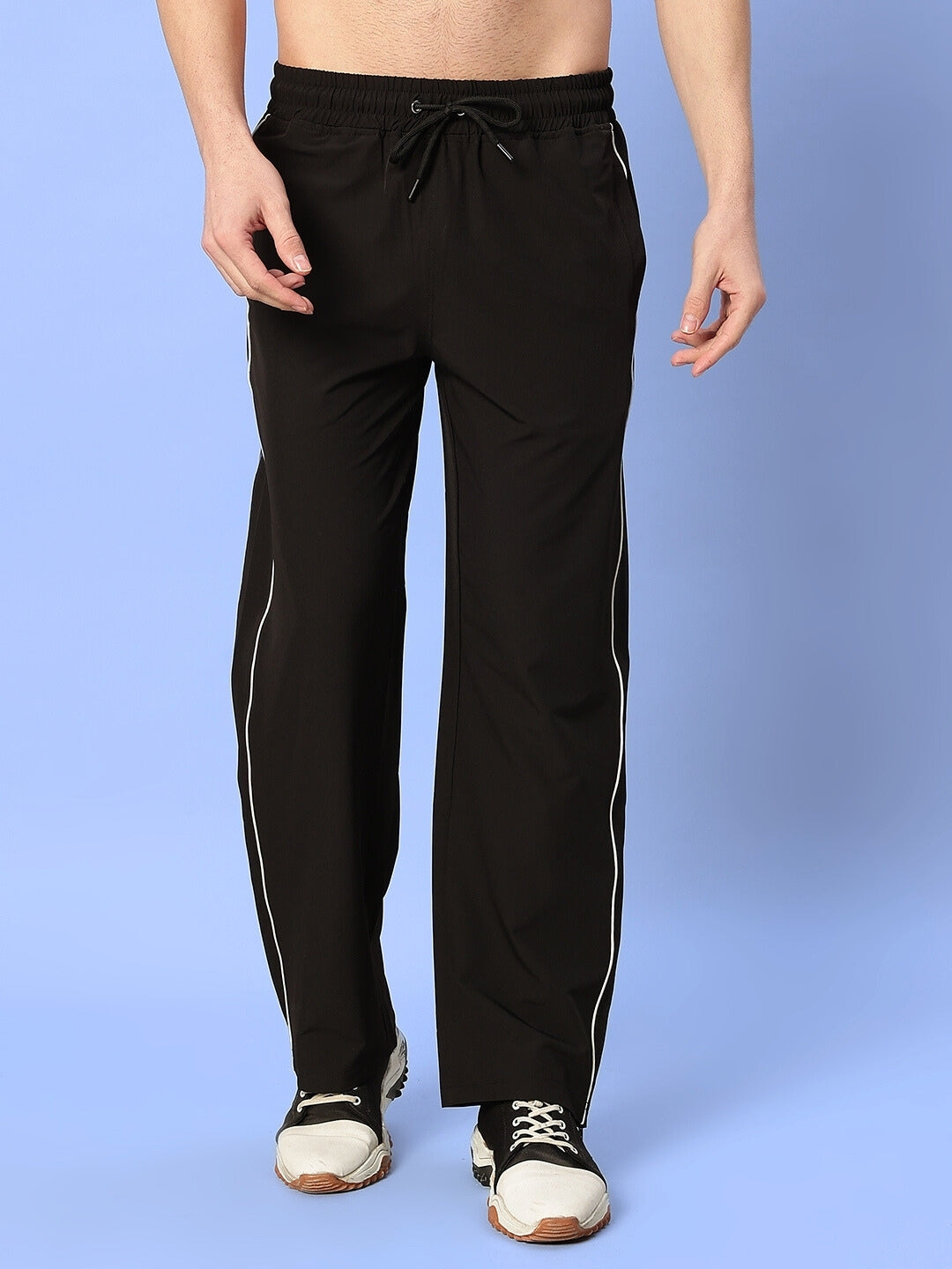 RELIGHT RELAXED-FIT JOGGERS (BLACK)