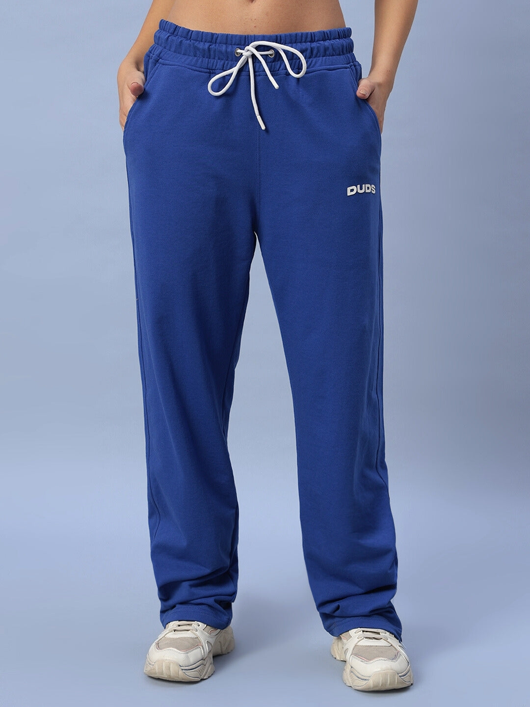 WOMEN'S HERSHEY SIDE SLIT JOGGERS (ROYAL BLUE)