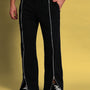 BRAZO FRONT OPEN ZIPPER JOGGERS (BLACK)