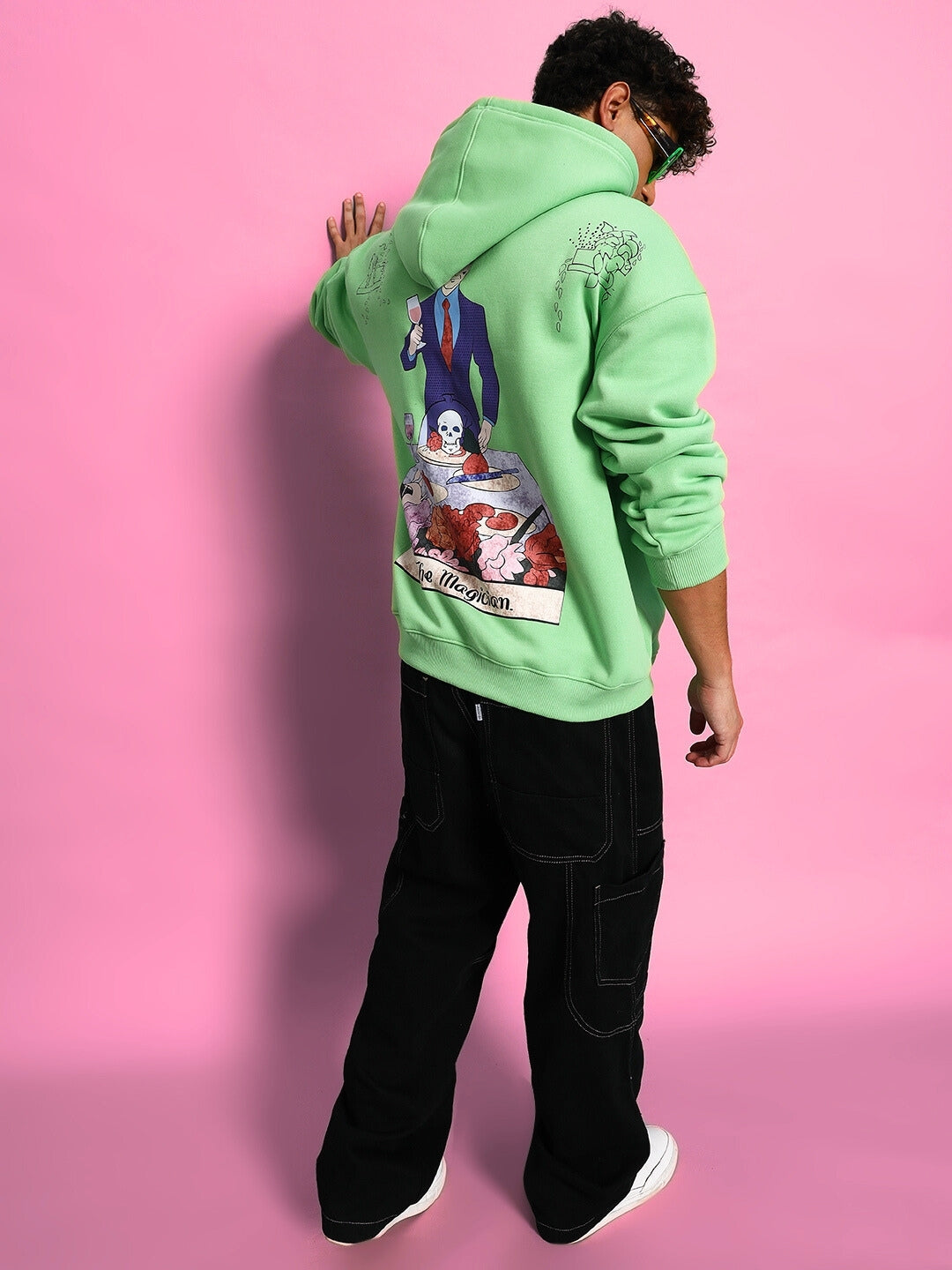 Voodo Oversized Hoodie (Green)