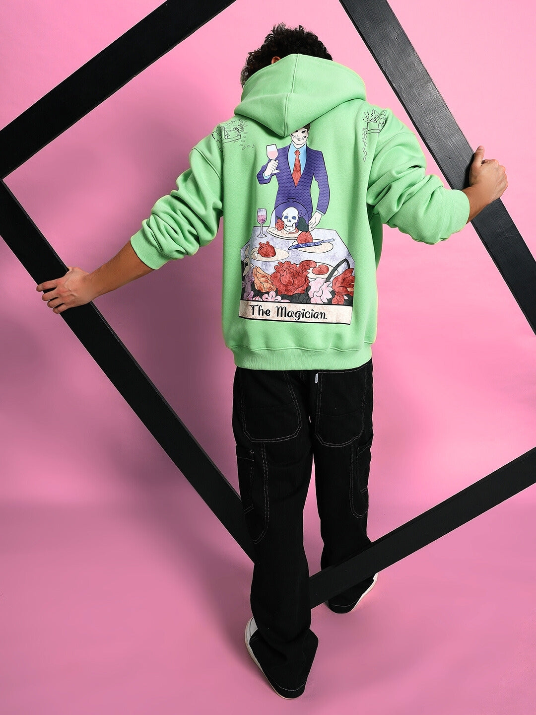 Voodo Oversized Hoodie (Green)