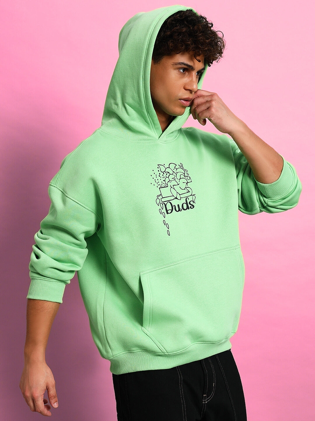 Voodo Oversized Hoodie (Green)