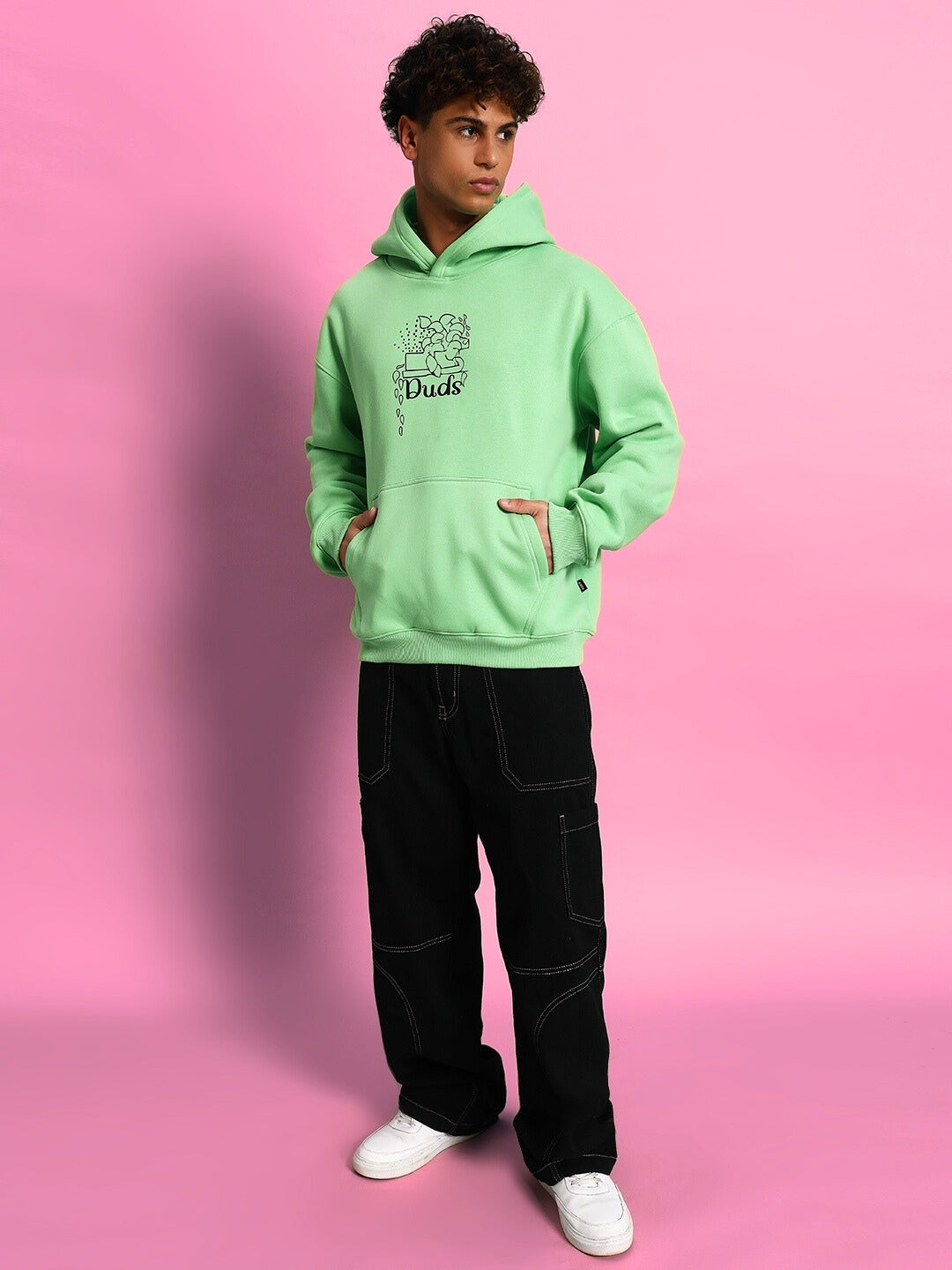 Voodo Oversized Hoodie (Green)