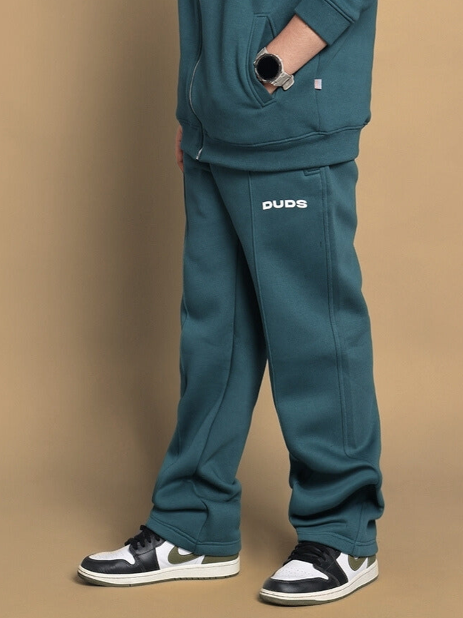 SHAGGY FLEECE JOGGER FOR BOYS & GIRLS (TEAL GREEN)