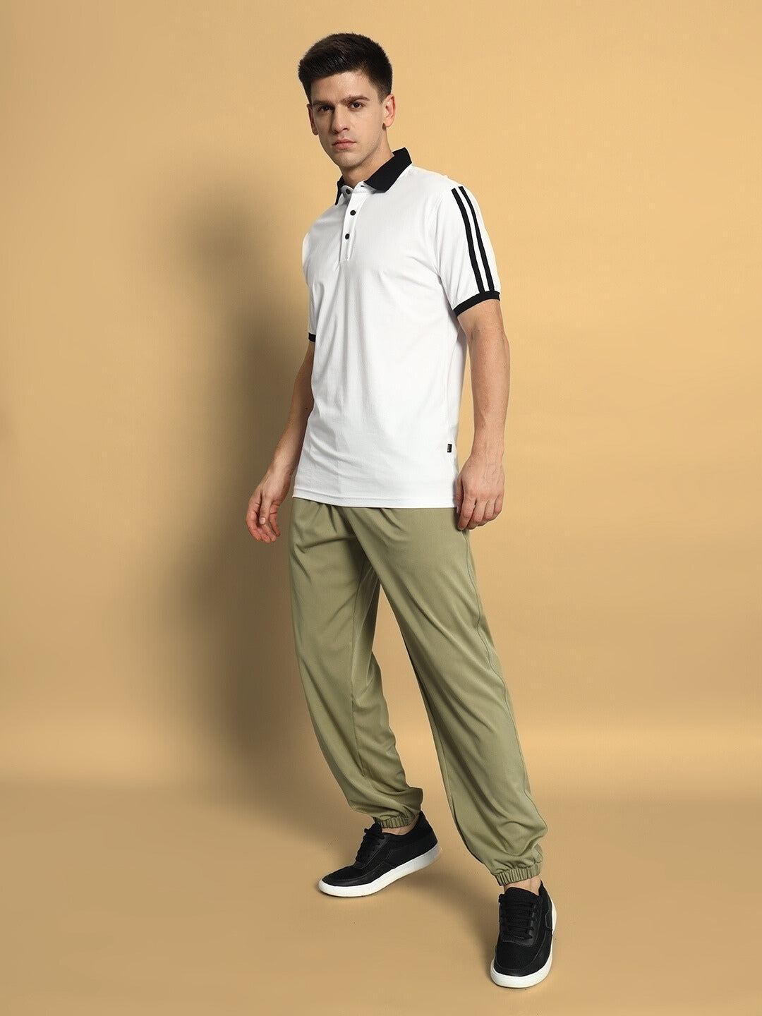 STAUNCH POLO REGULAR FIT T-SHIRT (WHITE)