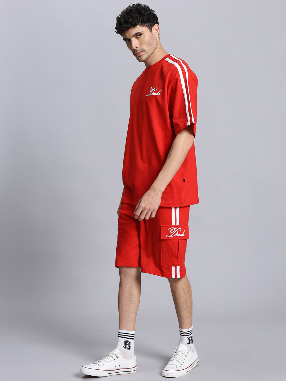 SCOTIA SUMMER CO-ORD SET (RED)