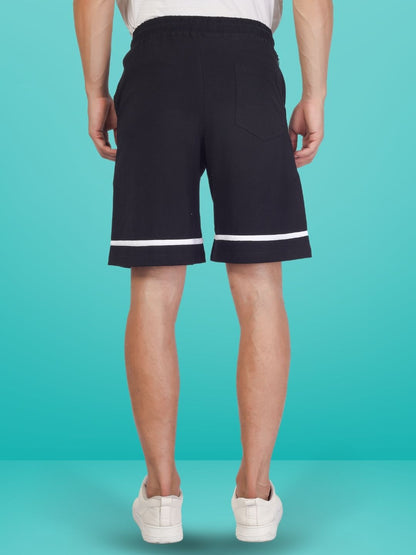 Tokyo Drift Regular Fit Shorts (Black) - Wearduds