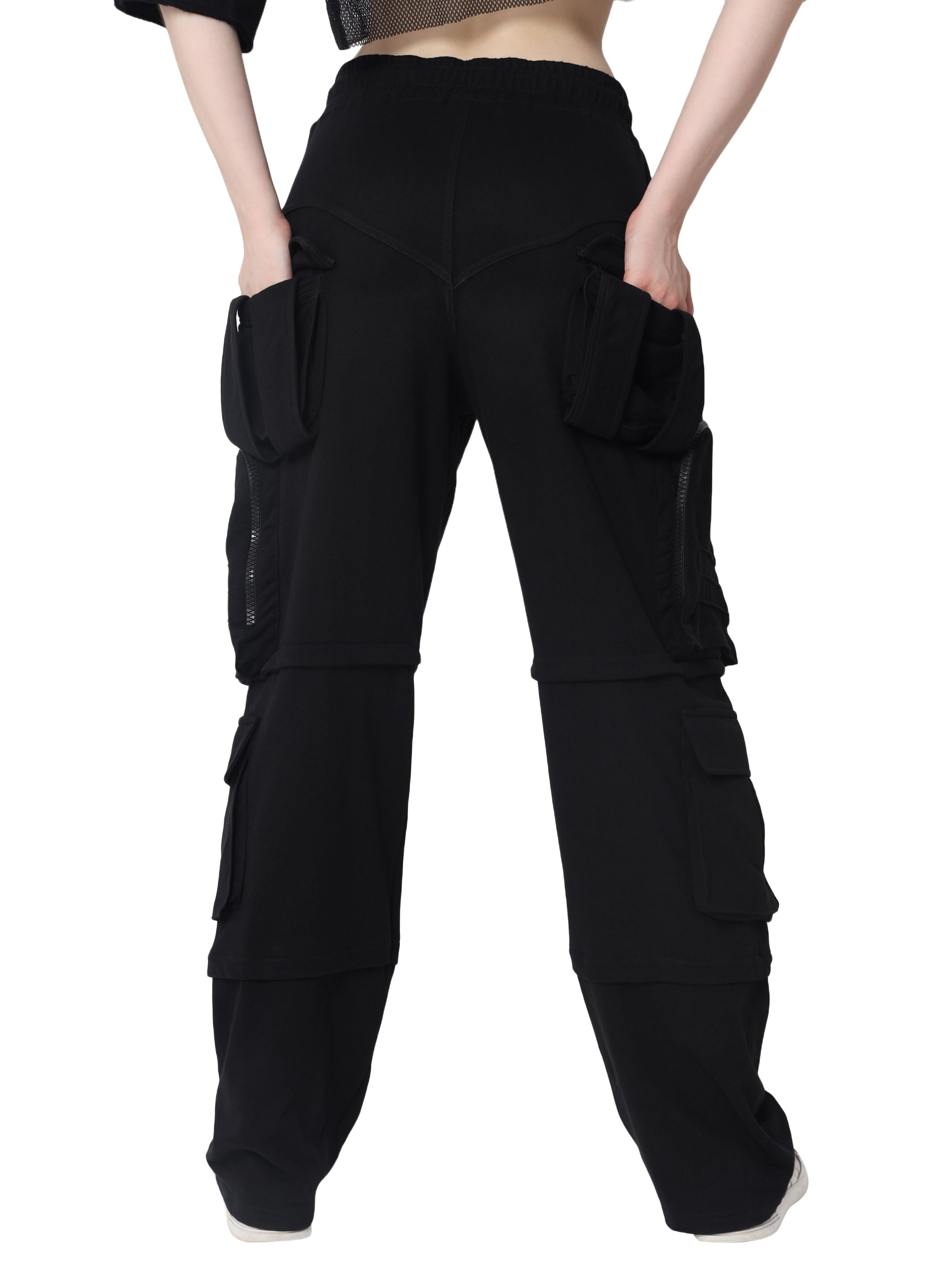 8 Pocket Cargo pant Black - Wearduds