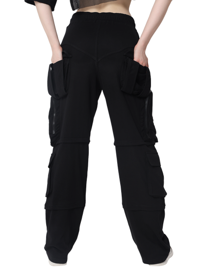 8 Pocket Cargo pant Black - Wearduds