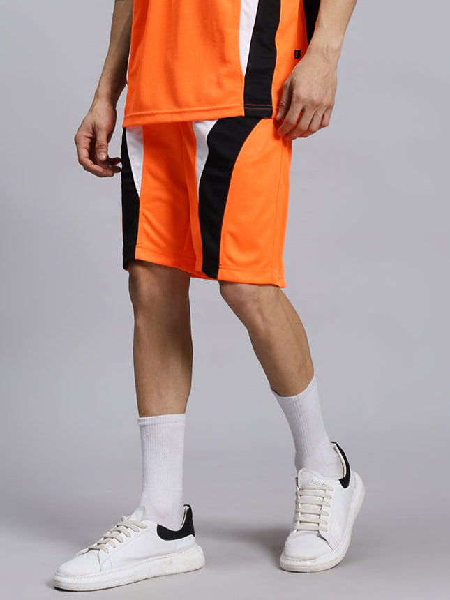 Fifa Regular Fit Shorts (Orange)