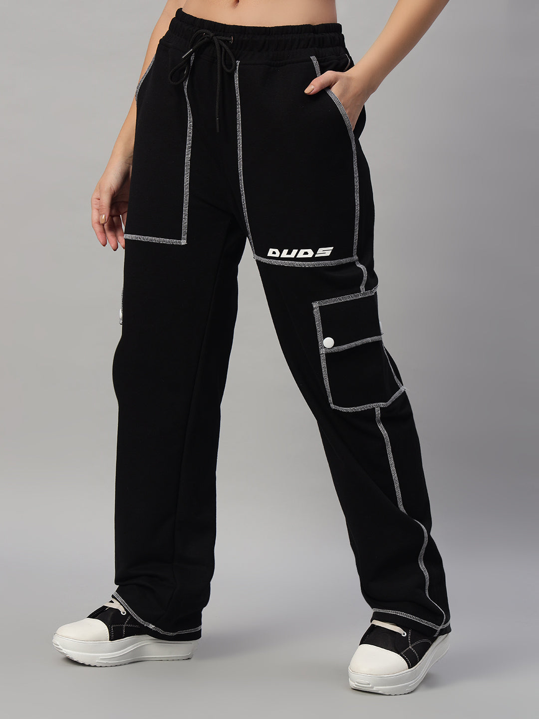 WOMEN'S DYNAMIC 5 POCKET CARGO PANT (BLACK)