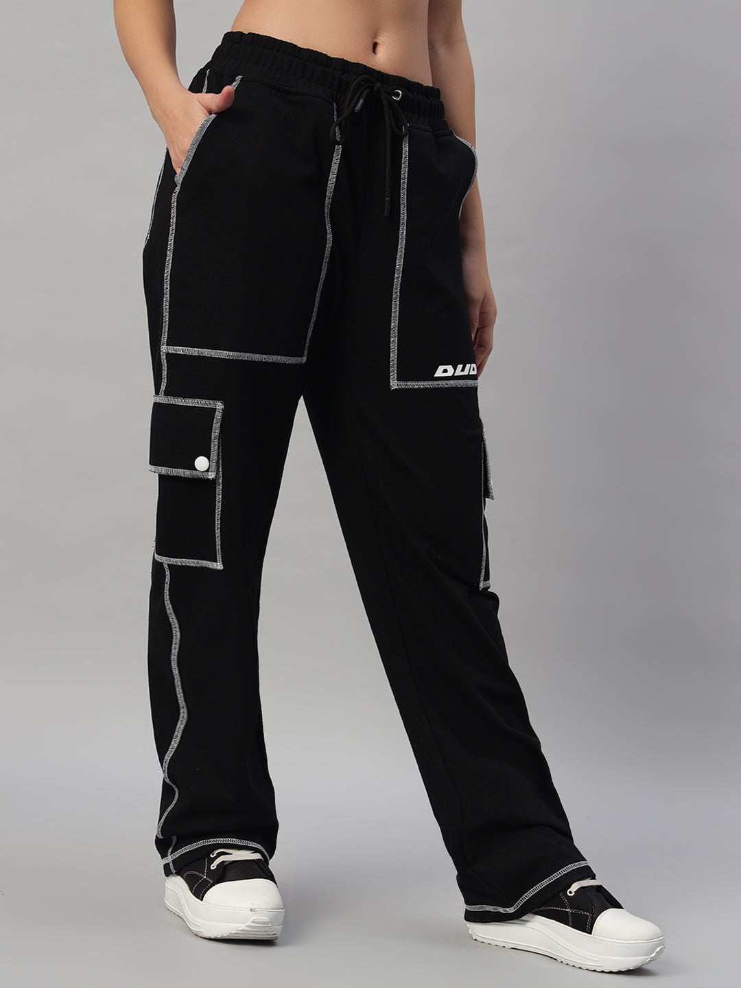 WOMEN'S DYNAMIC 5 POCKET CARGO PANT (BLACK)