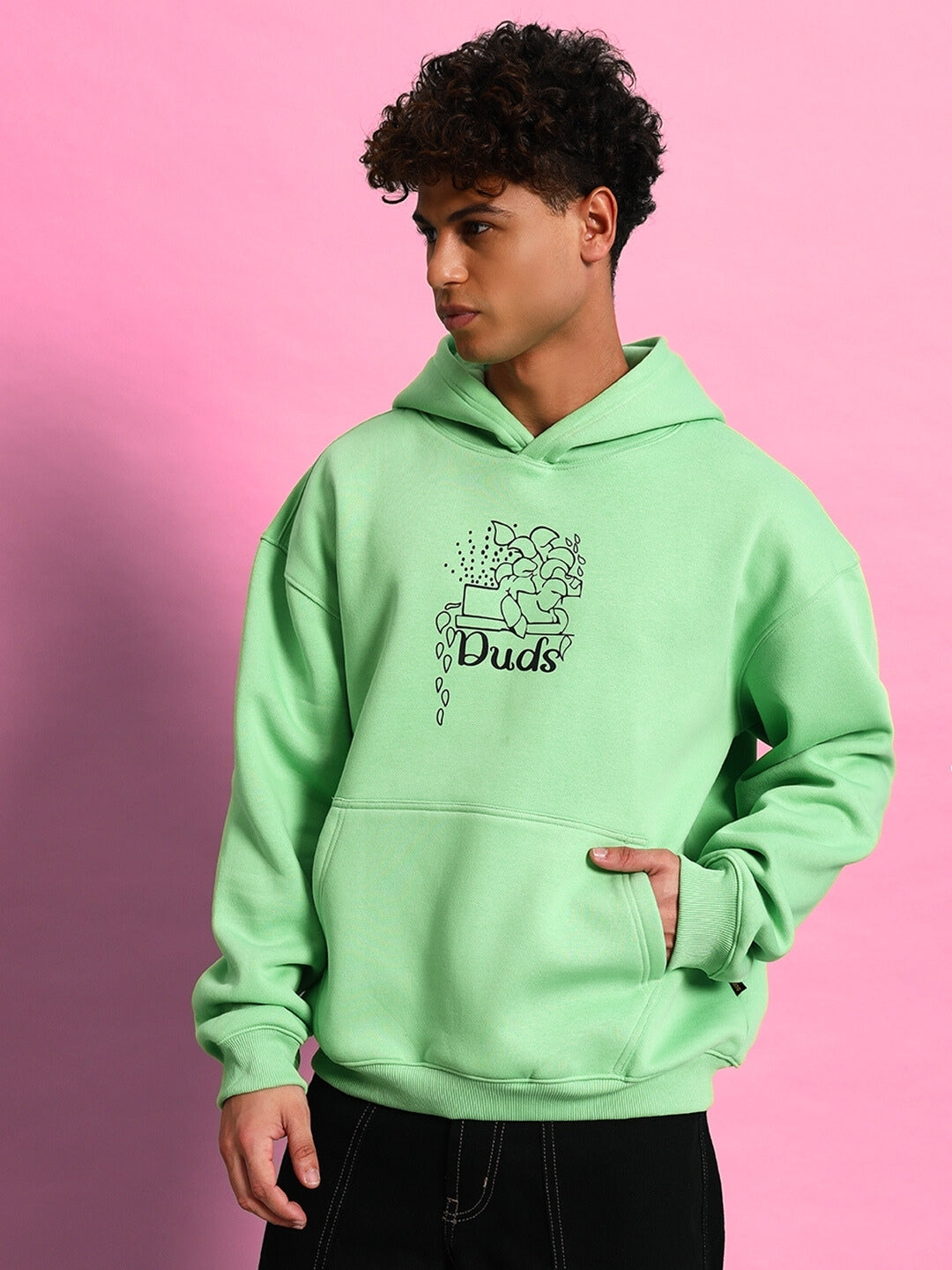 Voodo Oversized Hoodie (Green)