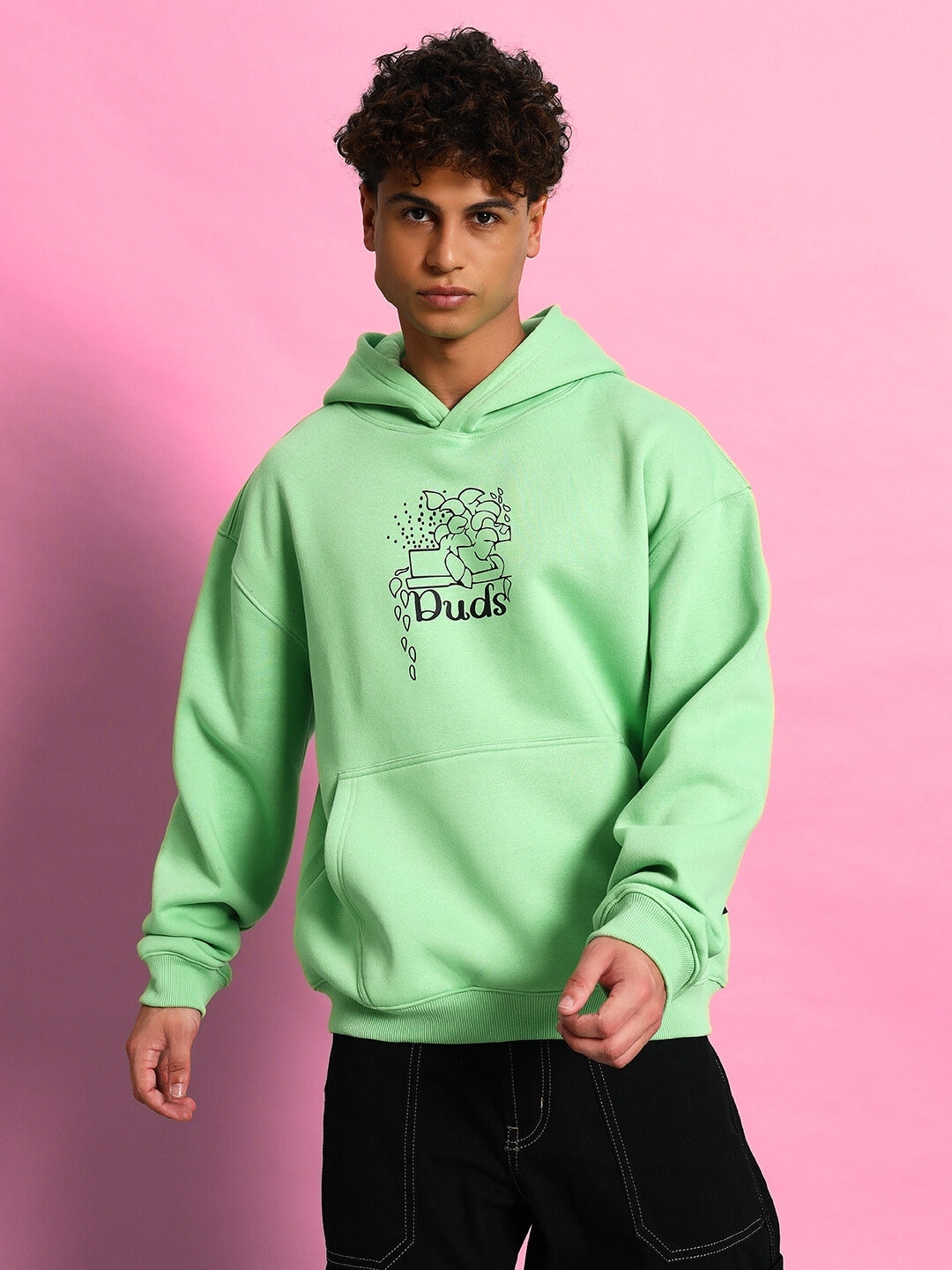 Voodo Oversized Hoodie (Green)