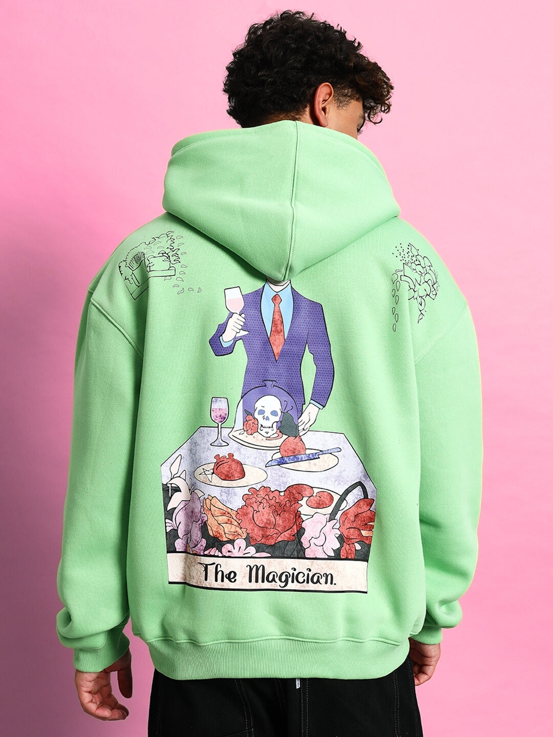 Voodo Oversized Hoodie (Green)