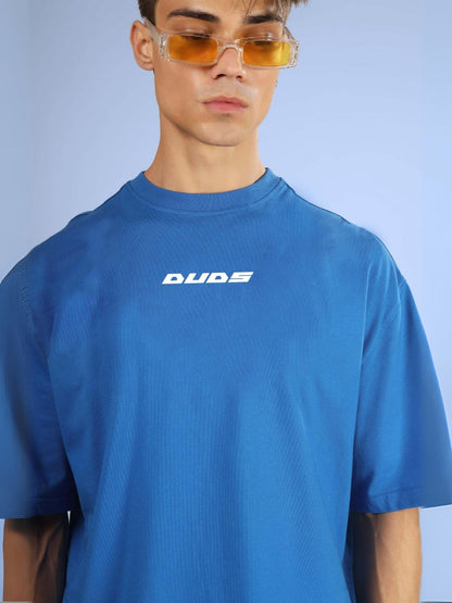 Luckystar Over-Sized T-Shirt (Royal Blue)