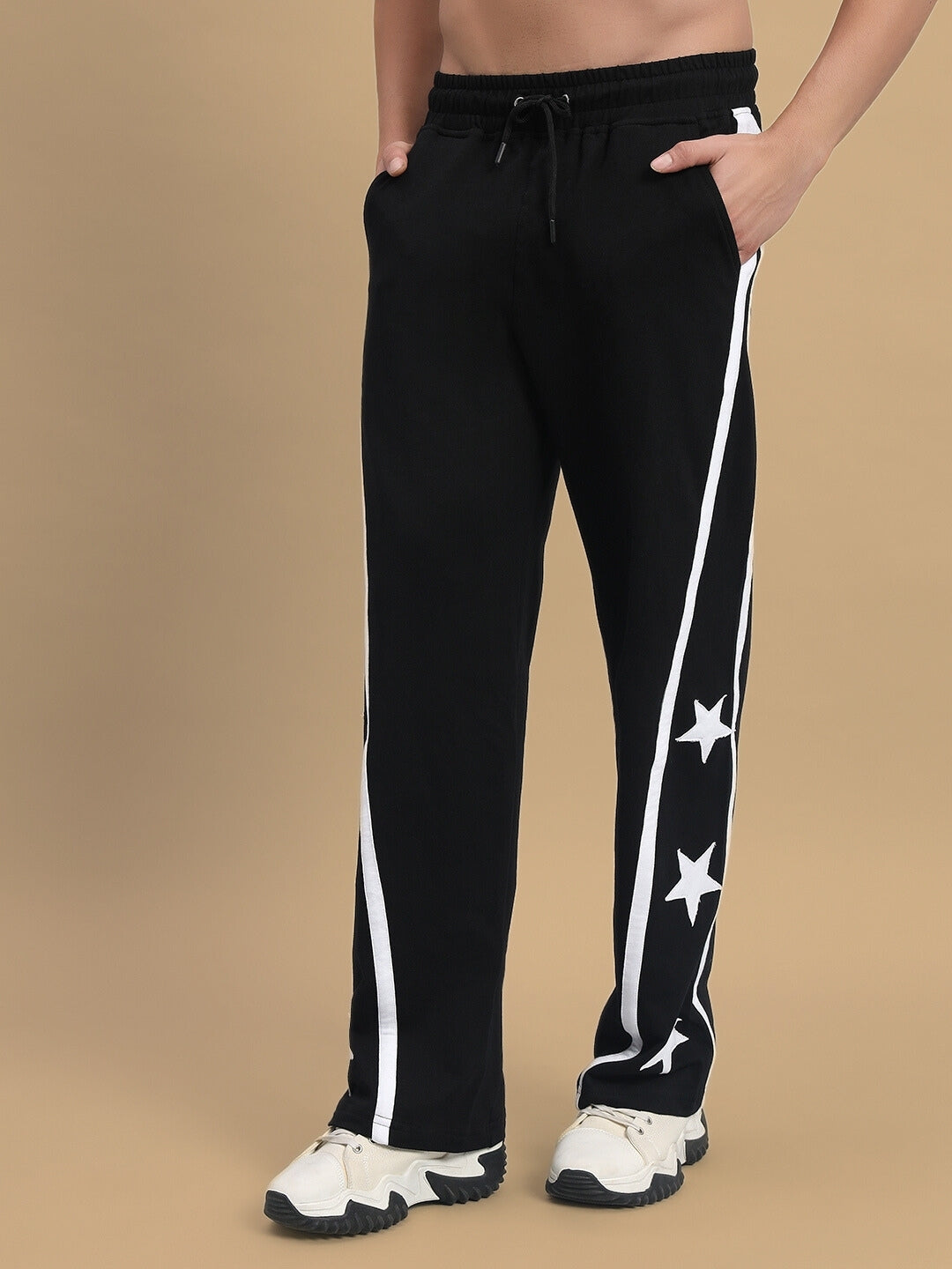 STELLAR RELAXED JOGGERS (BLACK)