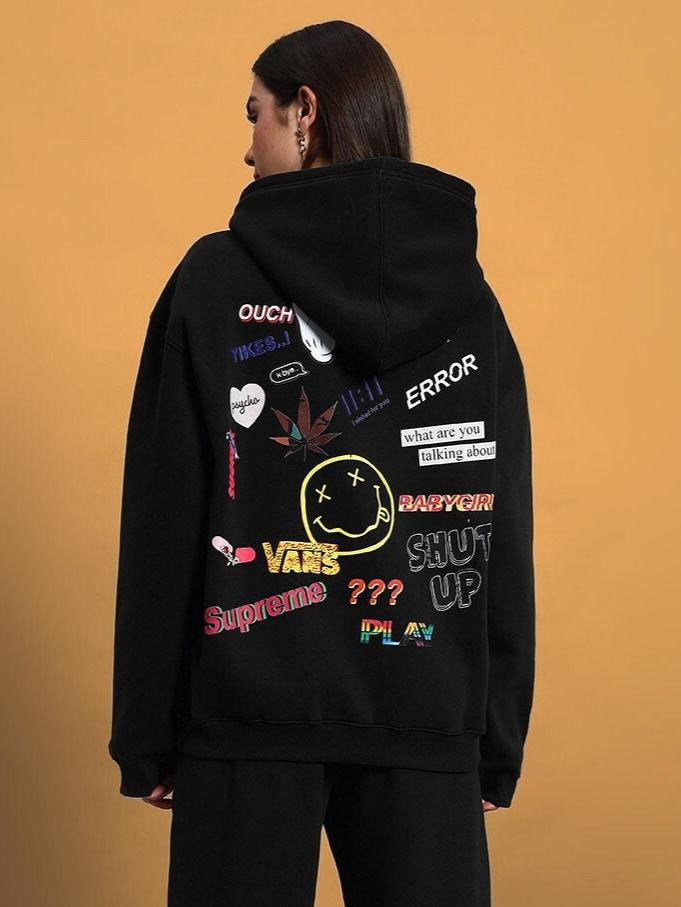 Women's Supreme Fleece Hoodie (Black)