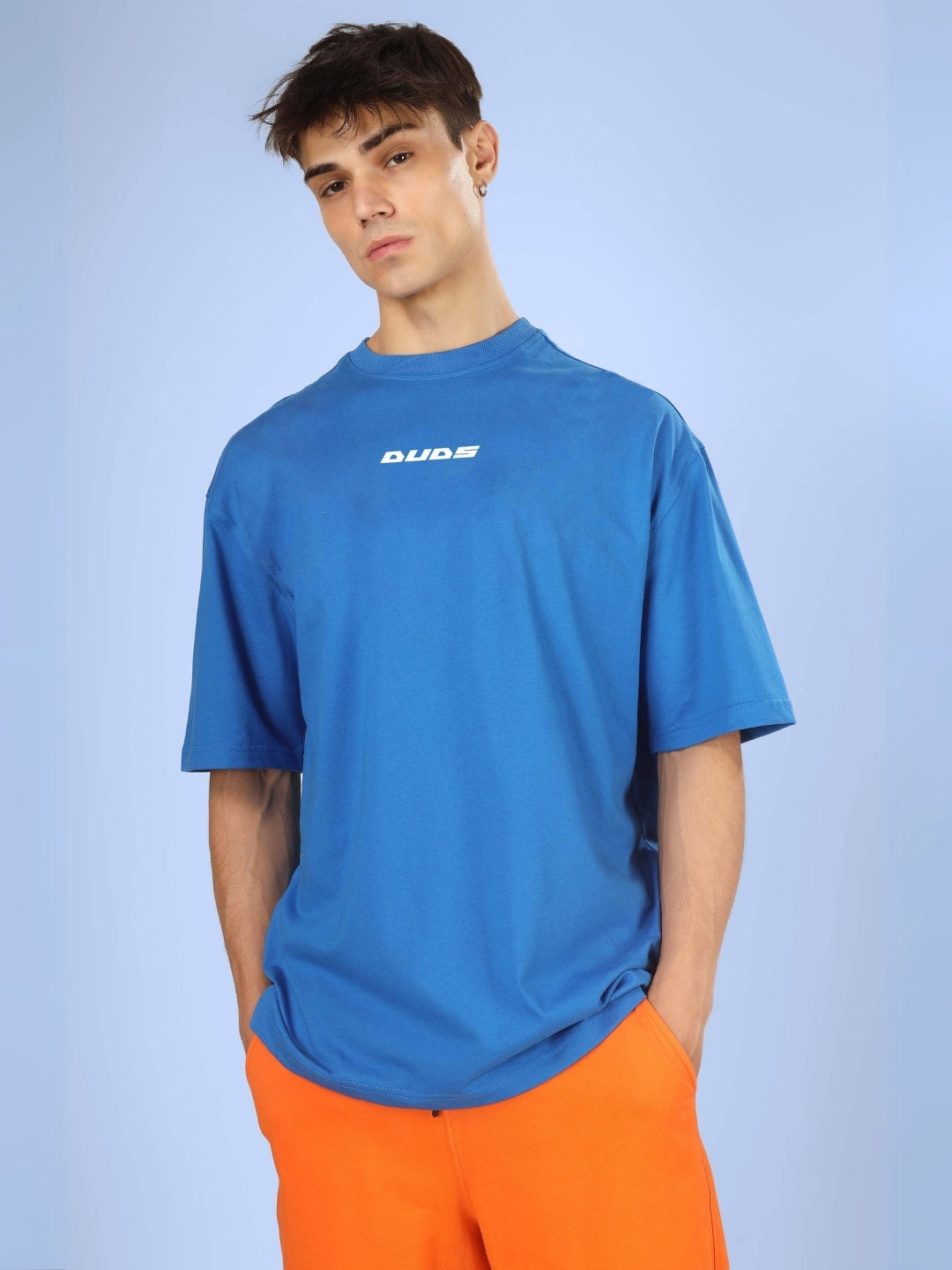 Luckystar Over-Sized T-Shirt (Royal Blue)