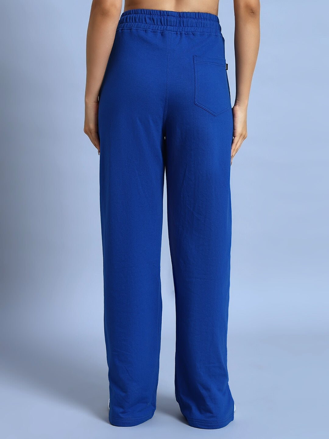 WOMEN'S ZION SIDE SLIT JOGGERS (ROYAL BLUE)