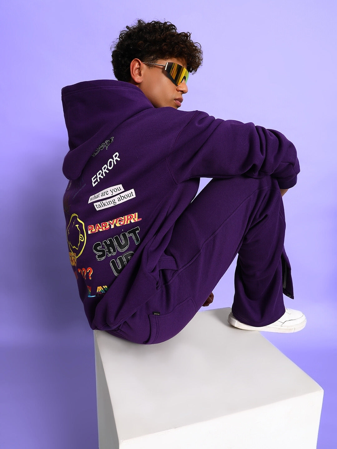 Supreme Fleece Co-Ord (Purple)