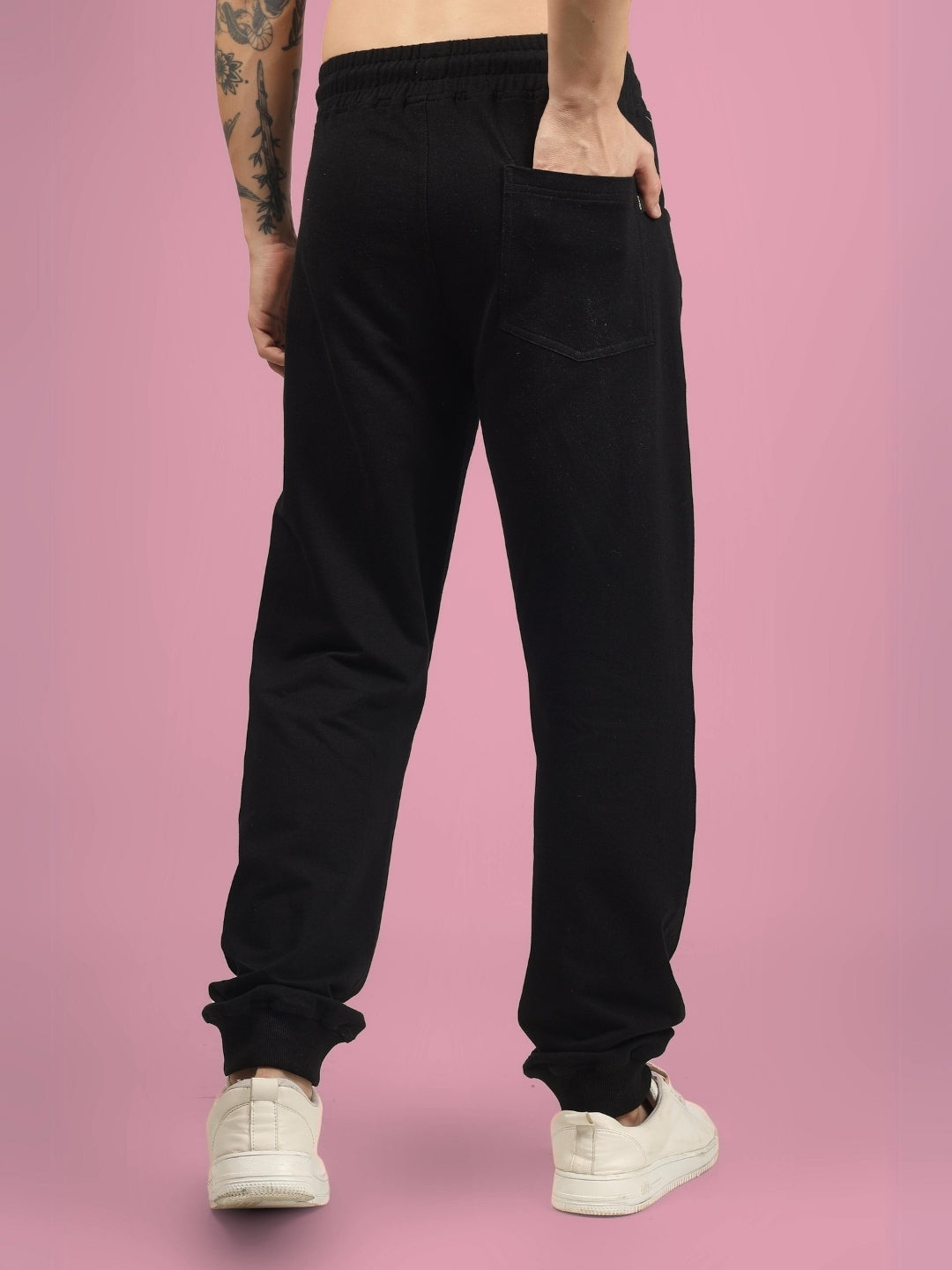 2 ZIPPER POCKET JOGGER (BLACK)