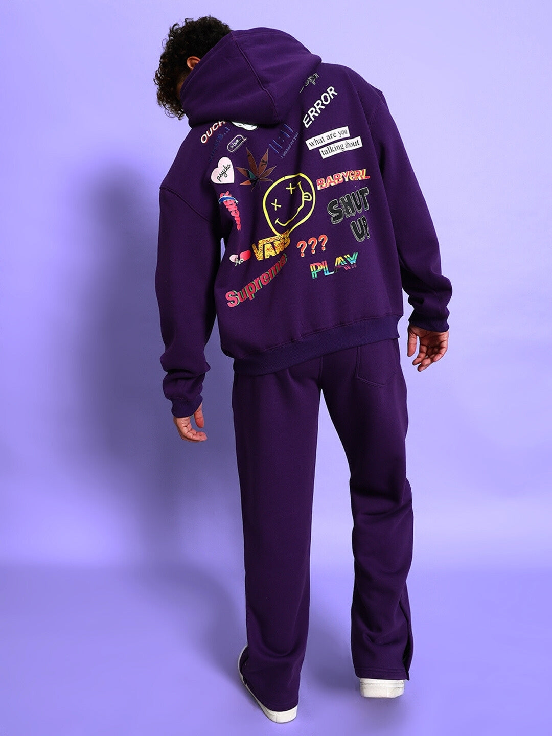 Supreme Fleece Co-Ord (Purple)