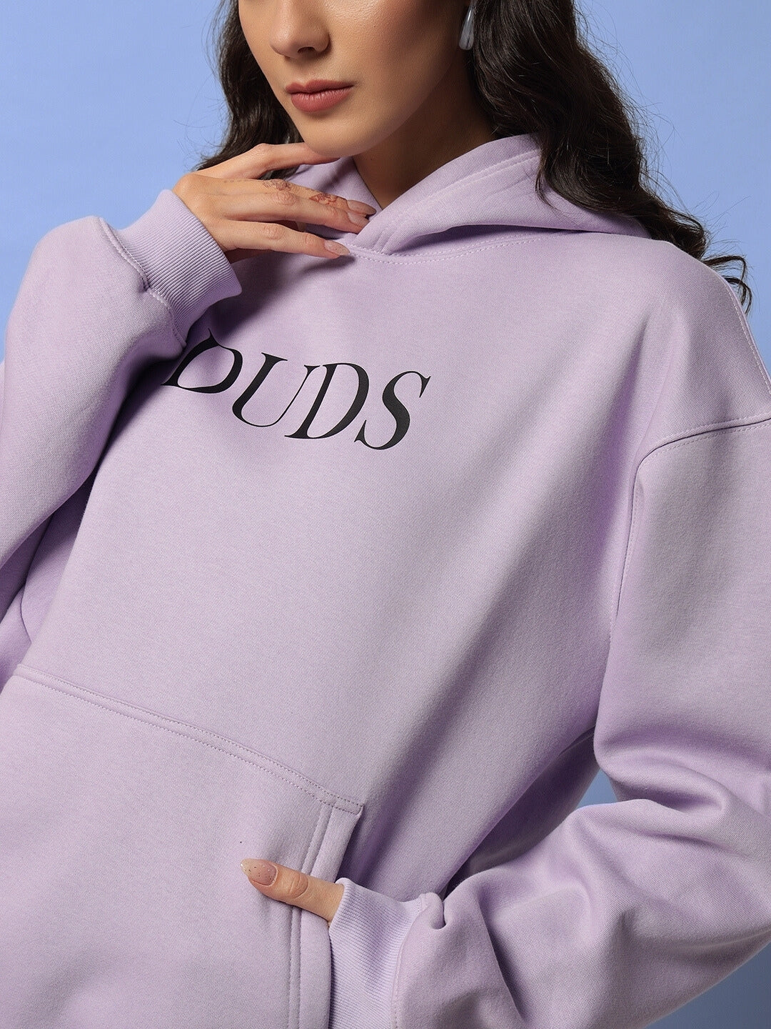 Women's Ritzy Fleece Hoodie (Lilac)