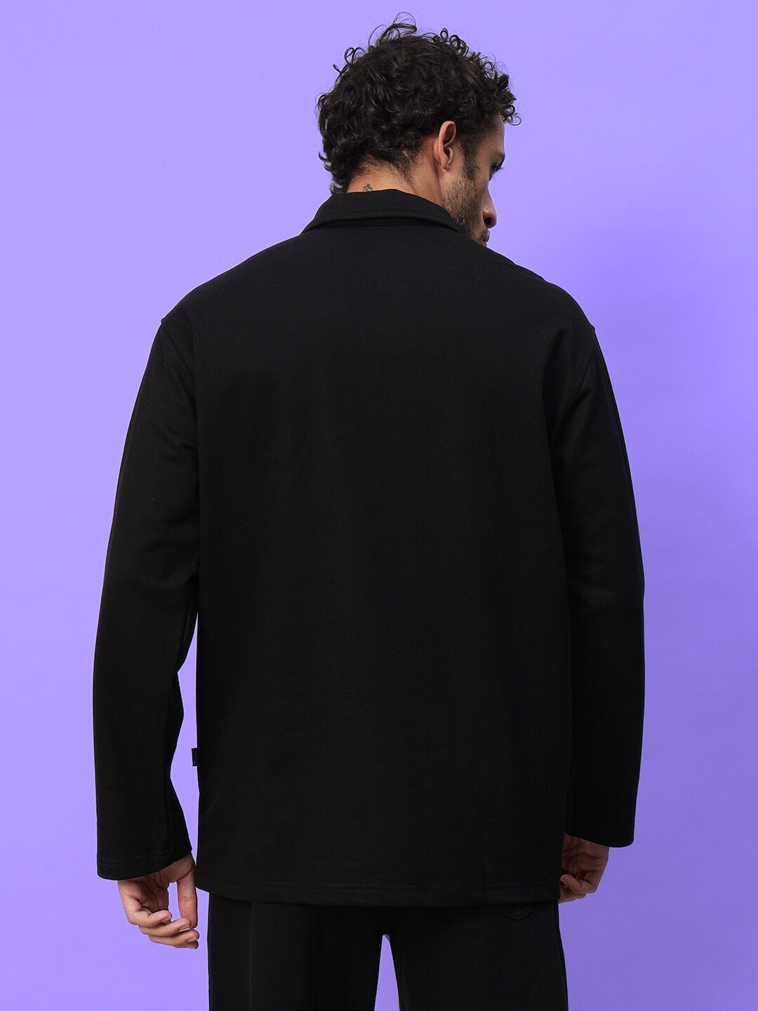 Candid Oversized Sweatshirt (Black)