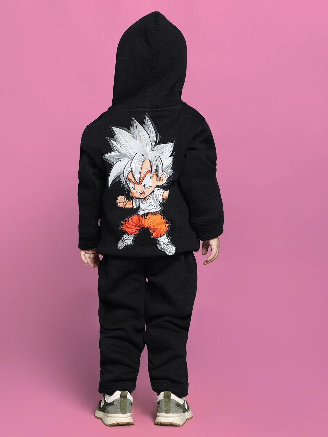 GOHAN CO-ORD FOR BOYS & GIRLS (BLACK)