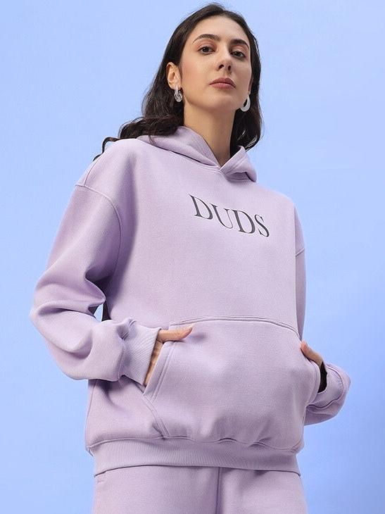 Women's Ritzy Fleece Hoodie (Lilac)