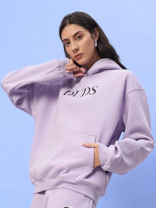 Women's Ritzy Fleece Hoodie (Lilac)